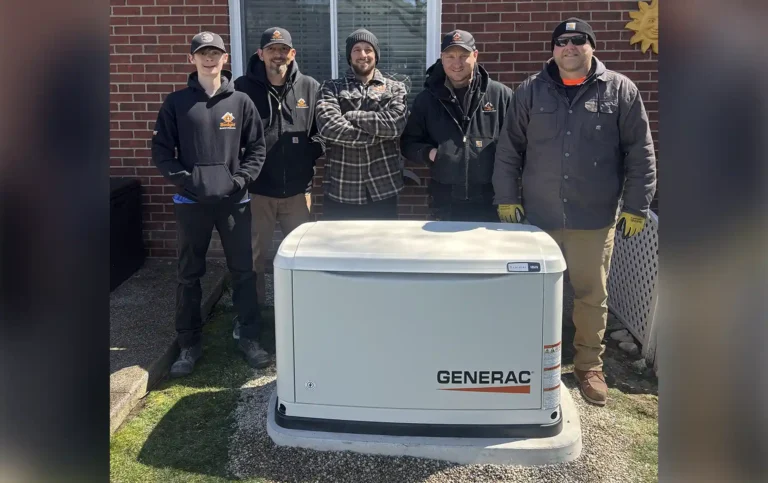 Budget Electric team generator install