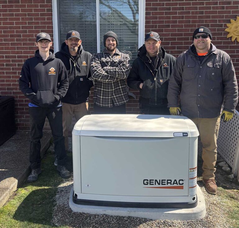 budget electric team generator install
